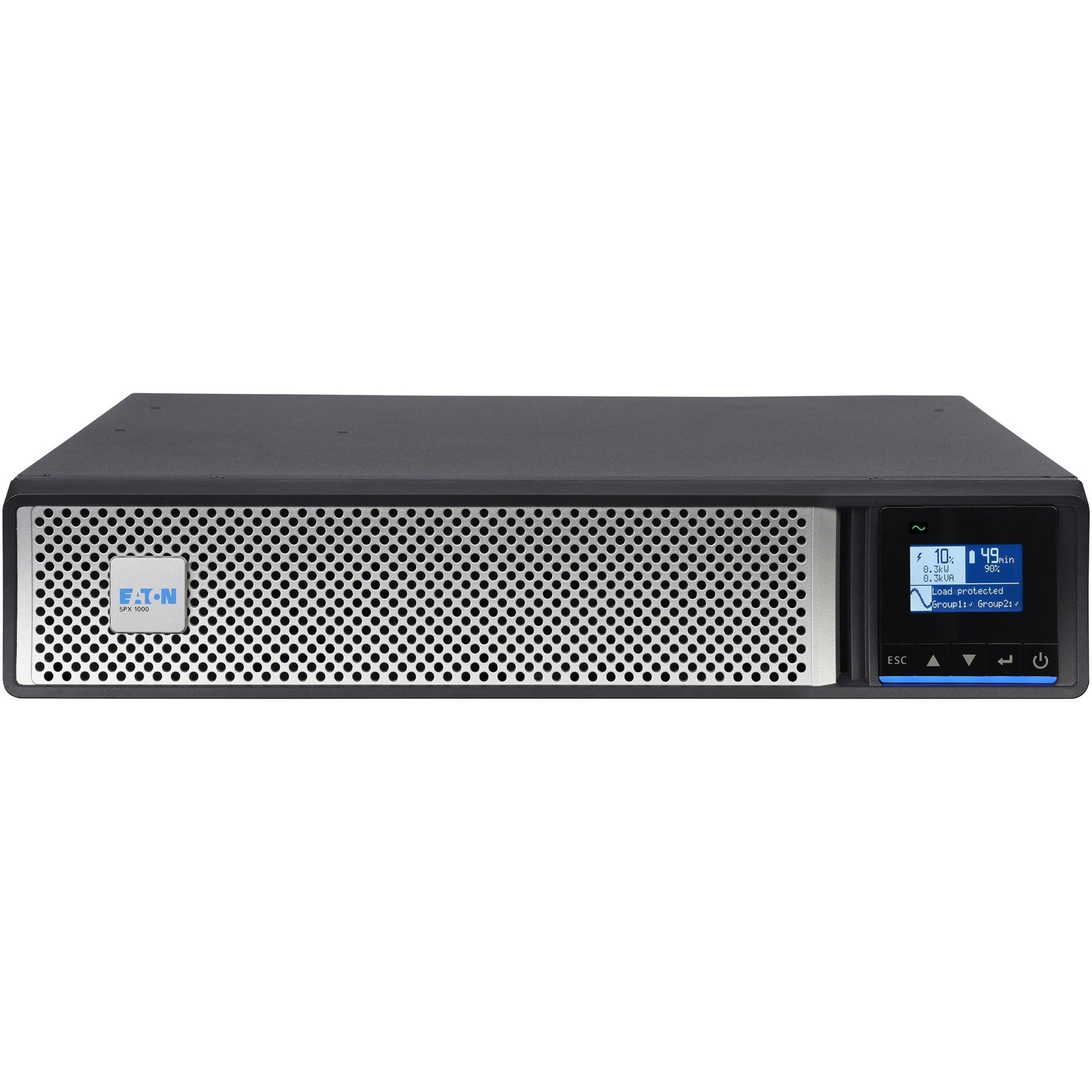 Eaton 5PX1000RTNG2 5PX G2 UPS, 1000 VA/1000 W, 6 Minute Backup Time, Rack-mountable