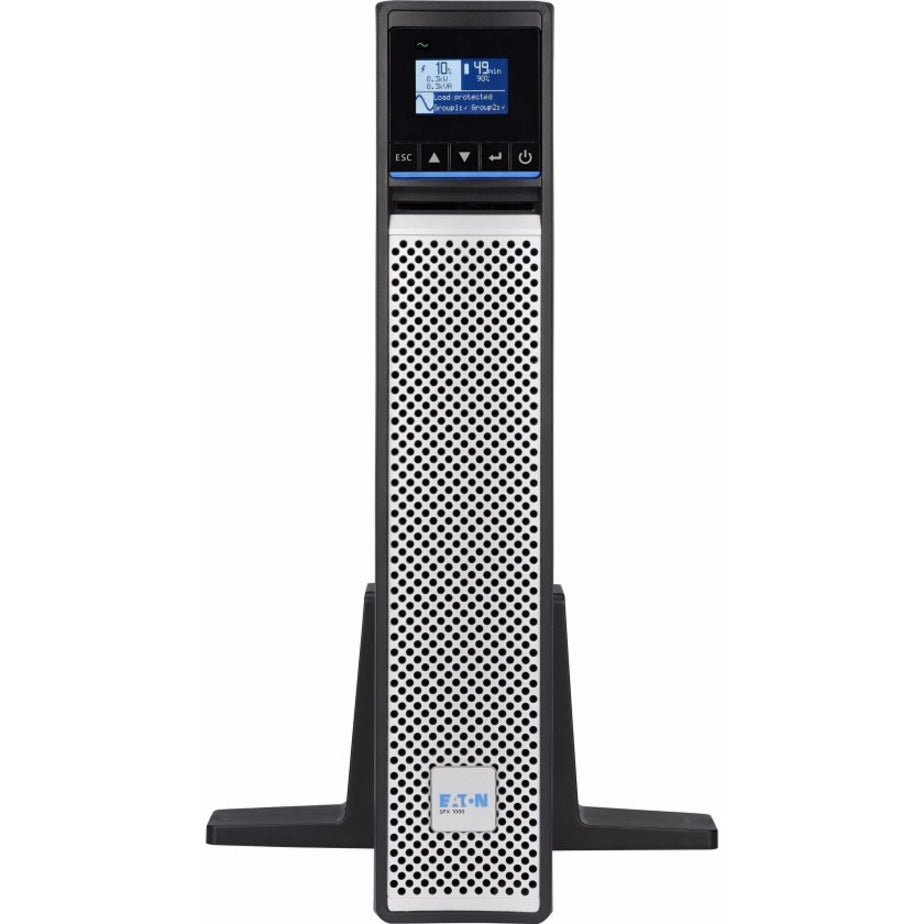 Vertical tower view of Eaton 5PX G2 UPS with support stands-alternate-image5