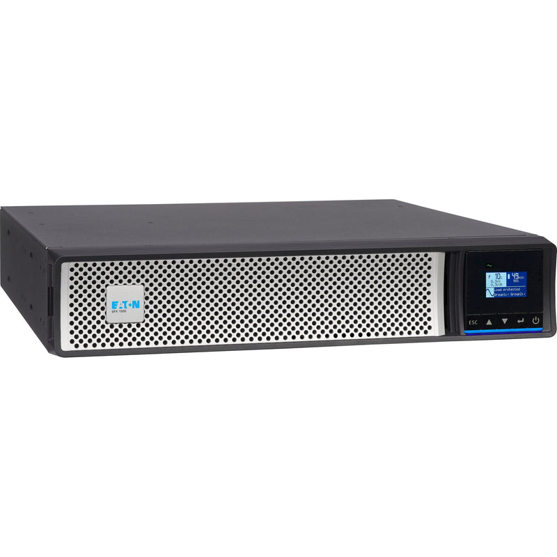 Side angle view of Eaton 5PX G2 UPS in rack mount configuration