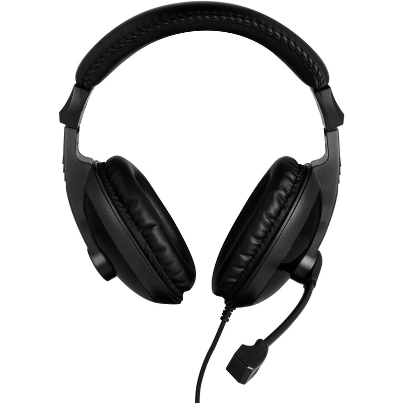 Front view of VisionTek VTK-SH20 headset showcasing padded earcups and headband