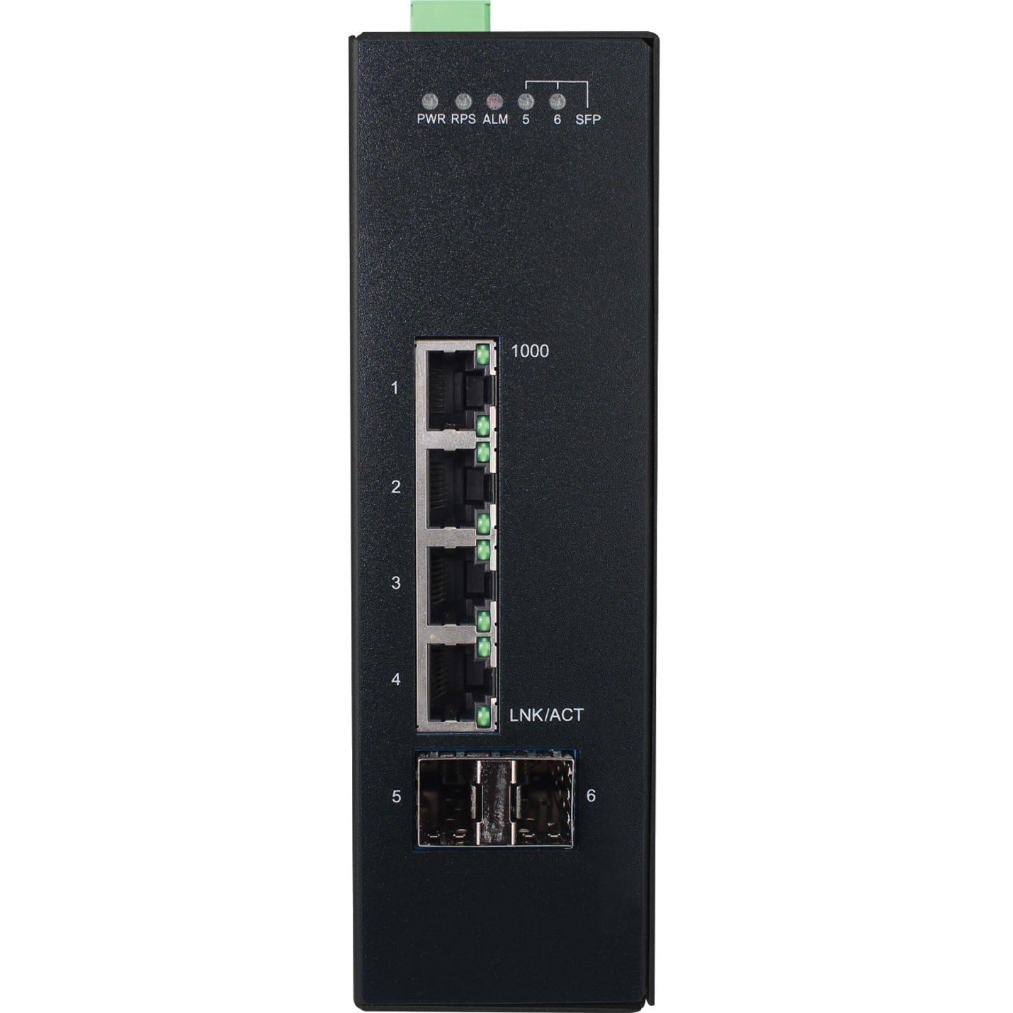 Tripp Lite NGI-S04C2 Ethernet Switch, 4-Port Gigabit PoE+ with 2 SFP Slots, TAA Compliant