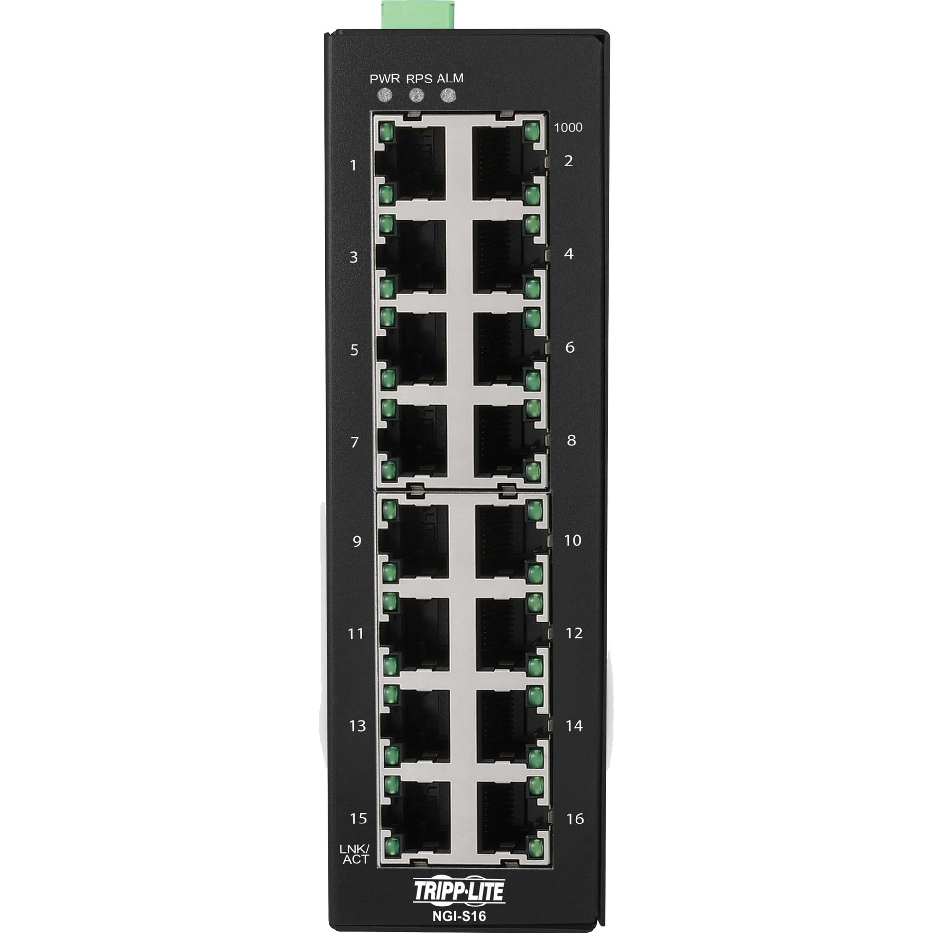 Tripp Lite NGI-S16 Switch Ethernet Rete Gigabit a 16 Porte Conforme a TAA
