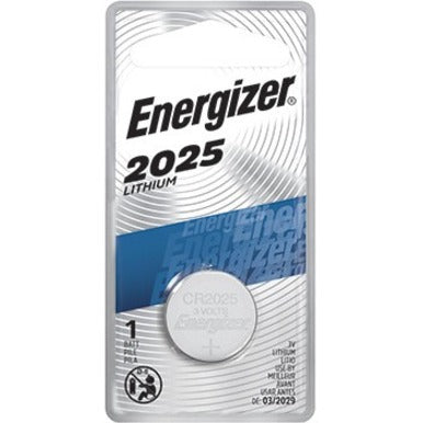 Energizer ECR2025 2025 Battery, 3V Lithium Manganese Dioxide, 170mAh, Heart Rate Monitor, Game, Toy, Keyless Entry, Glucose Monitor