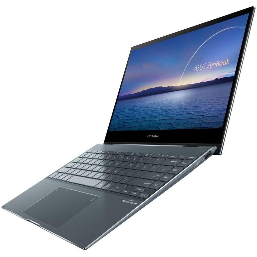 Asus UX363EA-DB51T ZenBook Flip 13 13.3" Touchscreen Convertible Notebook, Intel Core i5, 8GB RAM, 512GB SSD, Pine Gray