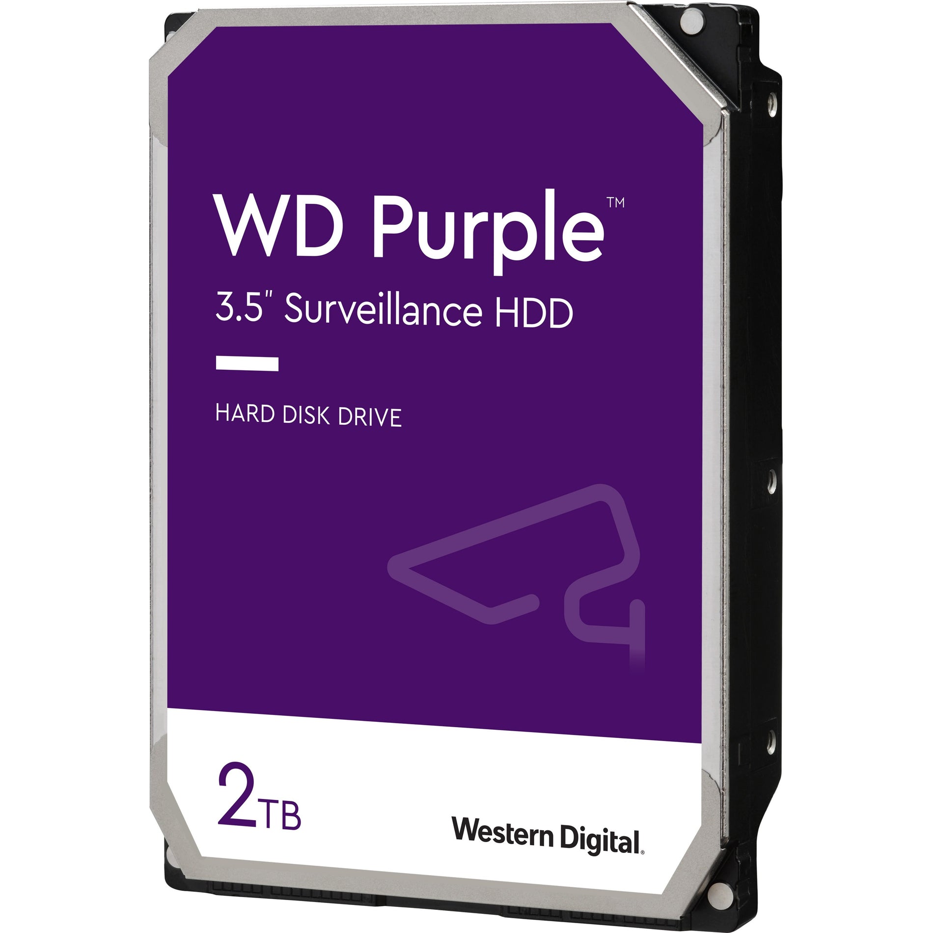 西部数据紫色 2TB 硬盘视频监控系统（已停产） 品牌名称：Western Digital 品牌名称翻译：西部数据