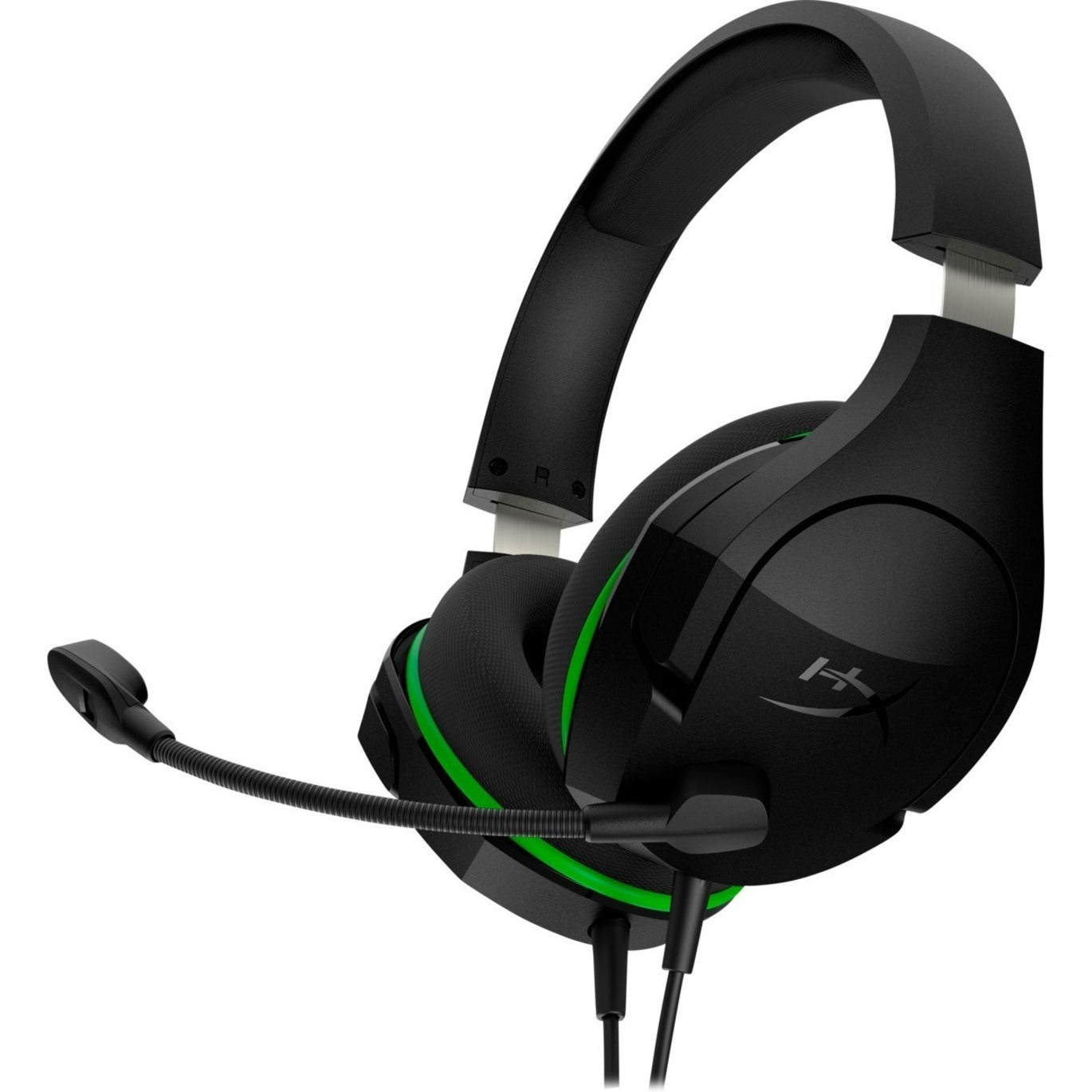 HyperX 4P5J9AA CloudX Stinger Core Xbox Gaming Headset, Wired Stereo Headset with Swivel Microphone Mute, Black/Green
