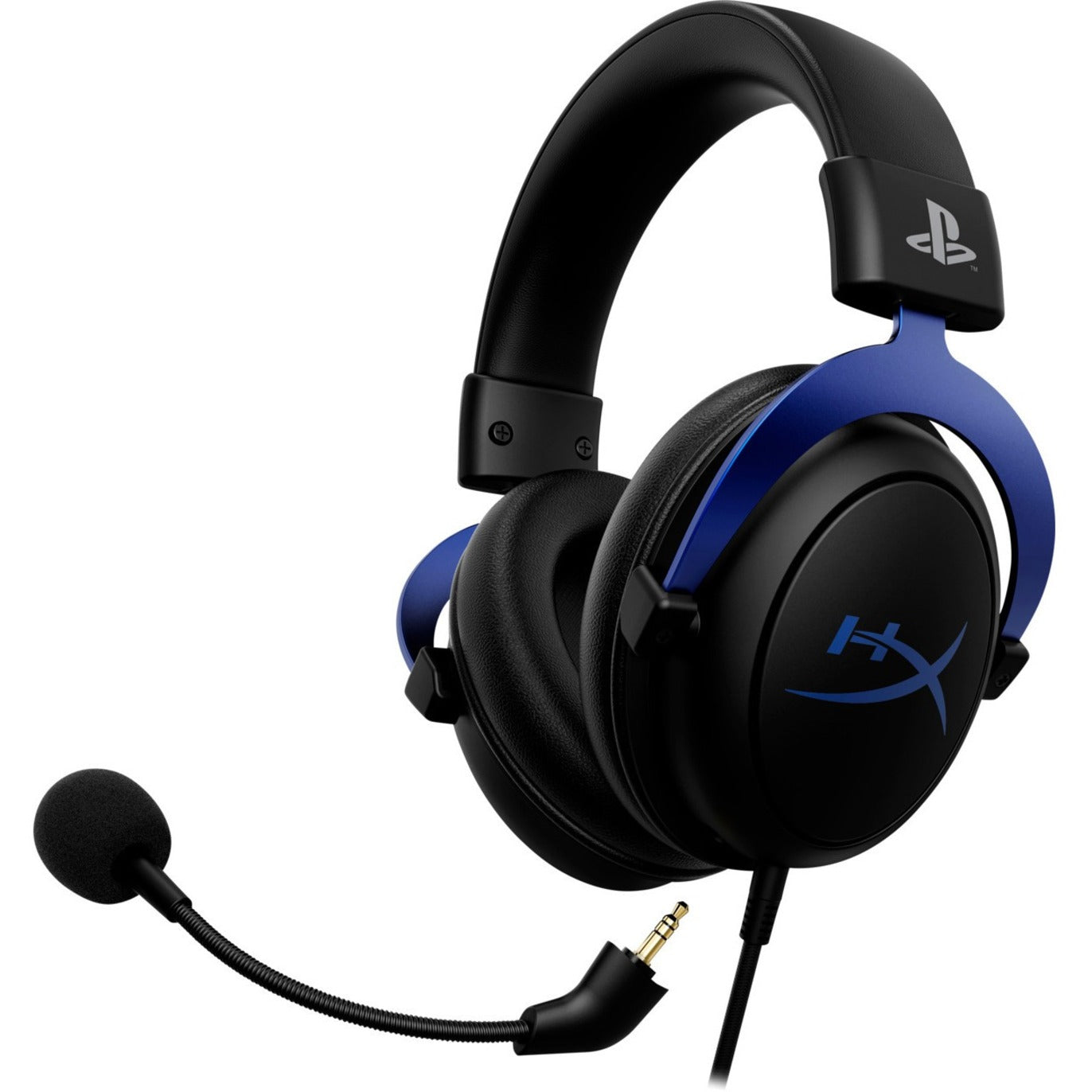 HyperX 4P5H9AA#ABL Cloud Gaming Headset, Over-the-head, Over-the-ear, Stereo, Blue/Black