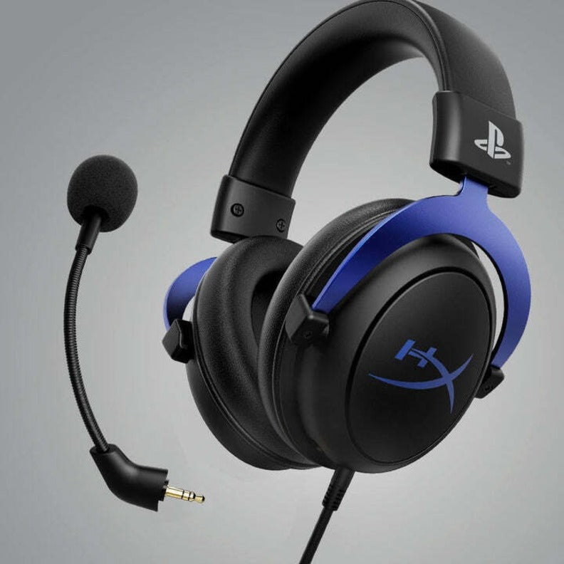 HyperX 4P5H9AA#ABL Cloud Gaming Headset, Over-the-head, Over-the-ear, Stereo, Blue/Black