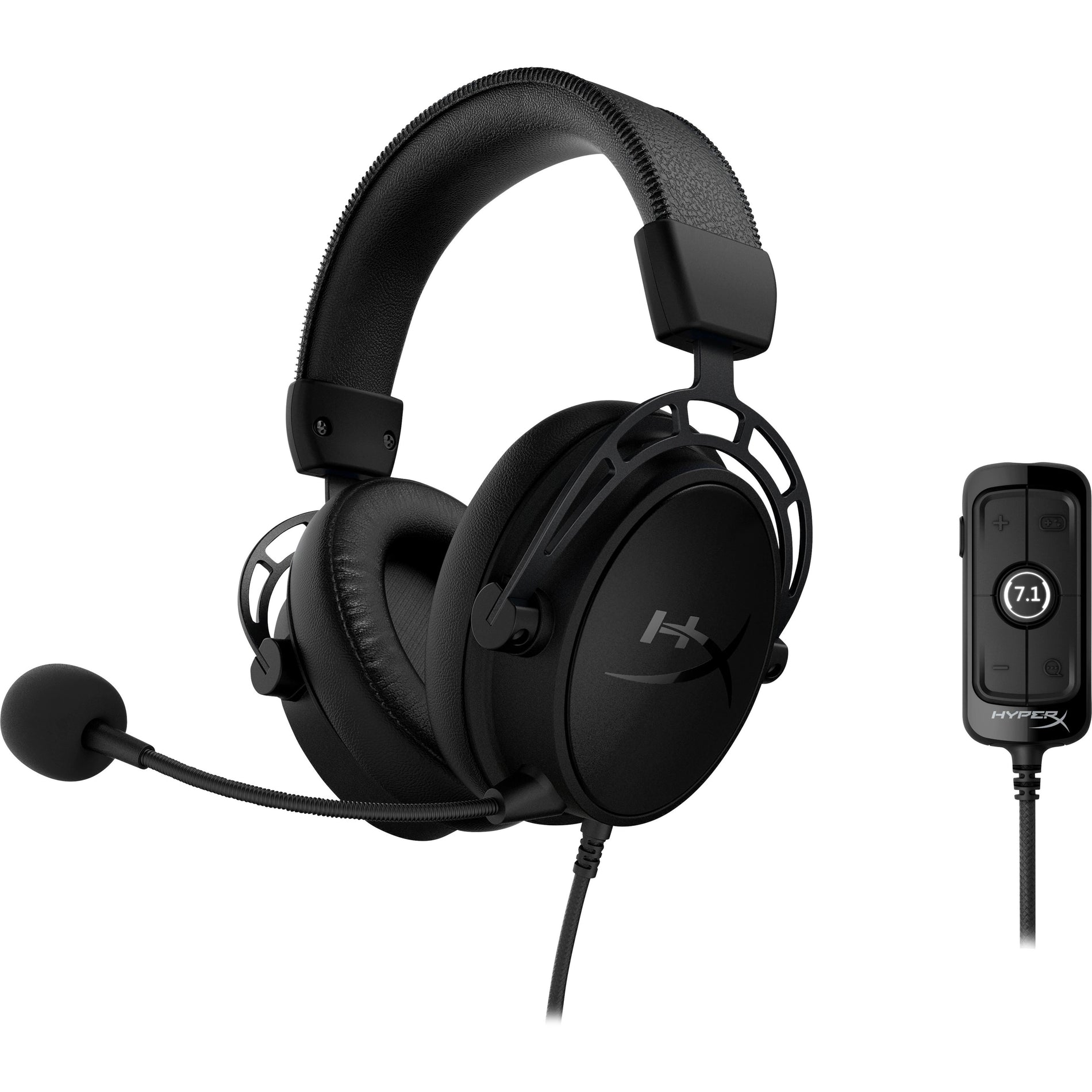 HyperX 4P5L2AA Cloud Alpha S Gaming Headset, Black, Comfortable, 7.1 Surround Sound