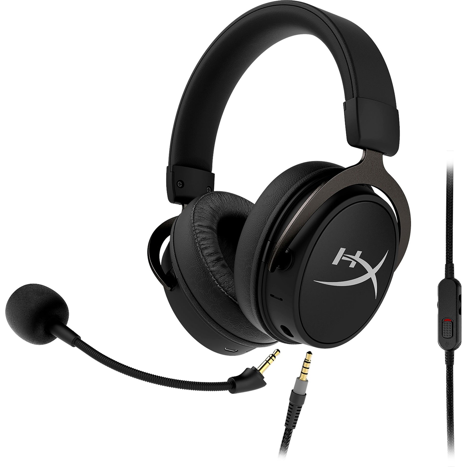 HyperX 4P5K9AA Cloud MIX Gaming Headset (Black-Gunmetal), Wireless Bluetooth, Detachable Mic, Multi-platform Support