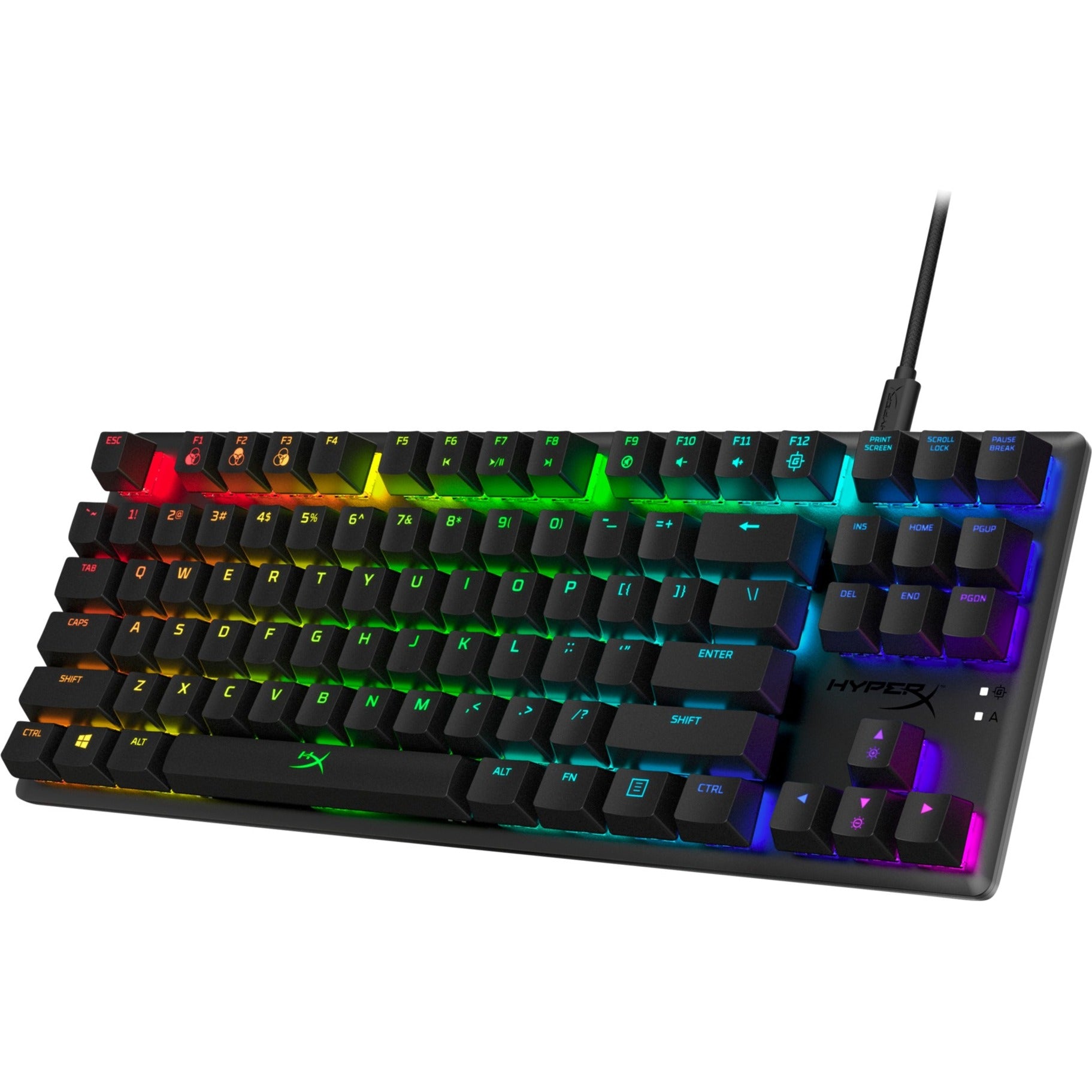 HyperX Alloy Origins Core Mechanical Gaming Keyboard, HX Red, RGB LED Backlight