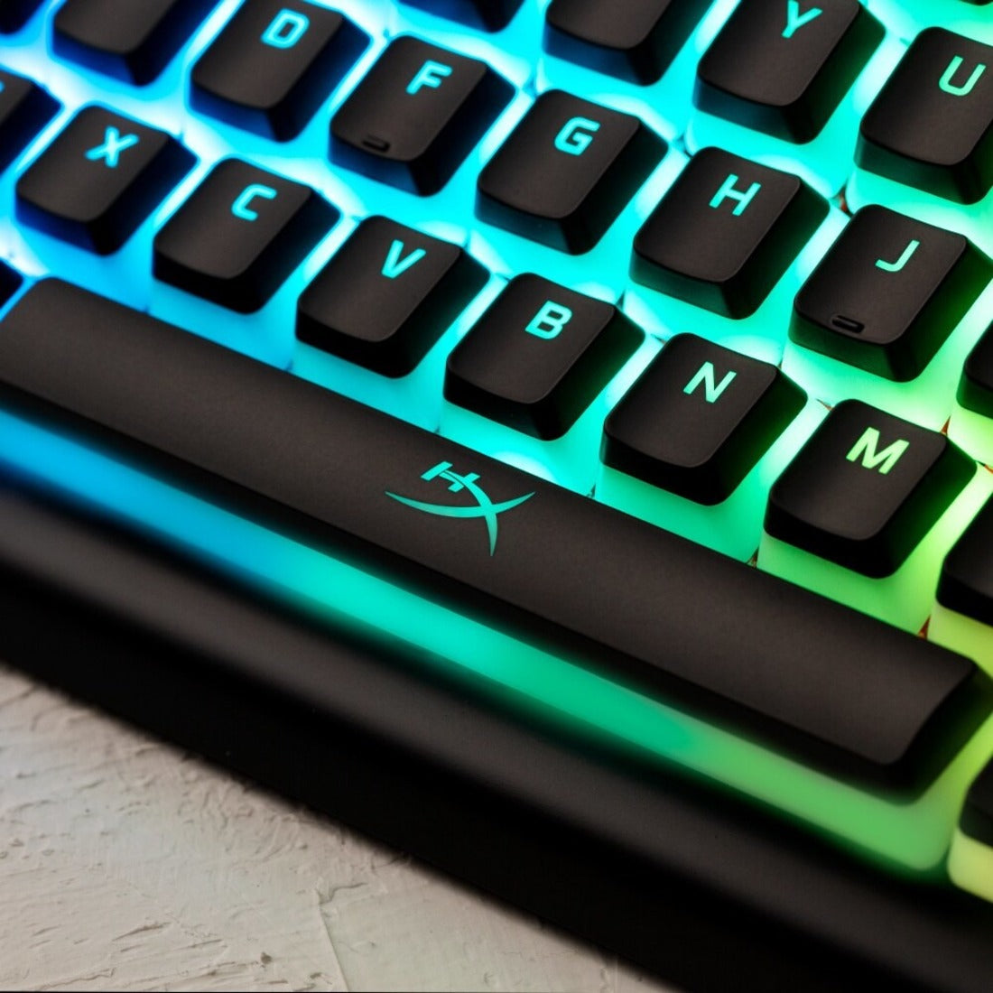 Teclado Mecánico para Juegos HyperX Alloy Elite 2 - HX Rojo (Distribución US) Retroiluminación LED RGB Teclado de Tamaño Completo Rueda de Volumen