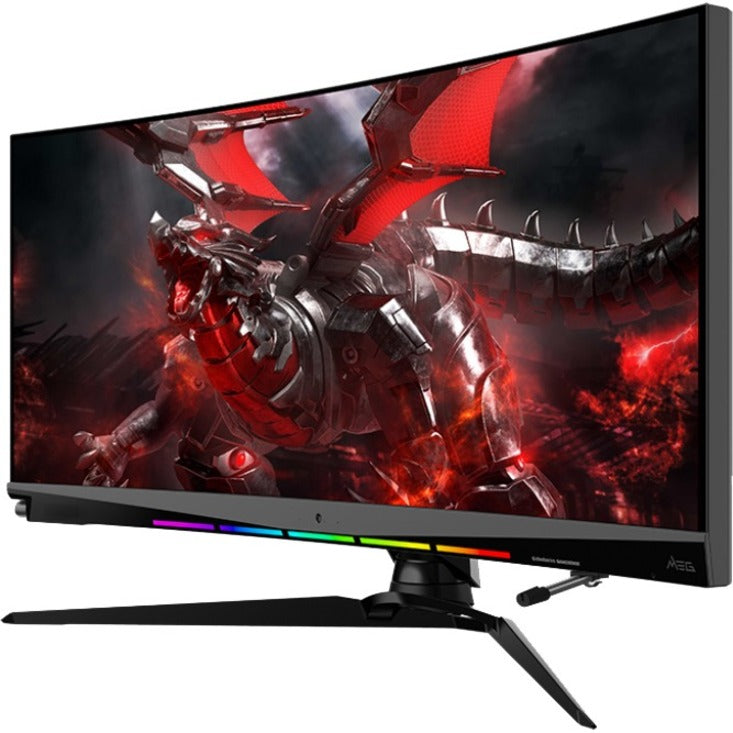 MSI MEG381CQRPLUS Optix MEG381CQR Plus 37.5 Rapid IPS UWQHD+ Gaming LCD Monitor, 3840x1600, 175Hz, 1ms, G-sync Ultimate