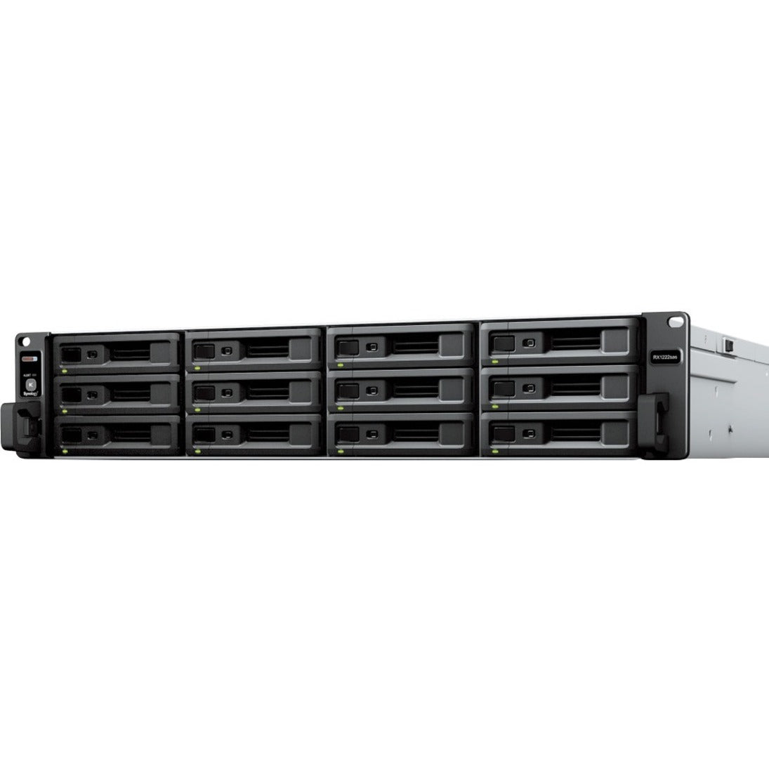 Synology RX1222sas Expansion Unit, 12-Bay SAS Drive Enclosure, 192TB Capacity Supported