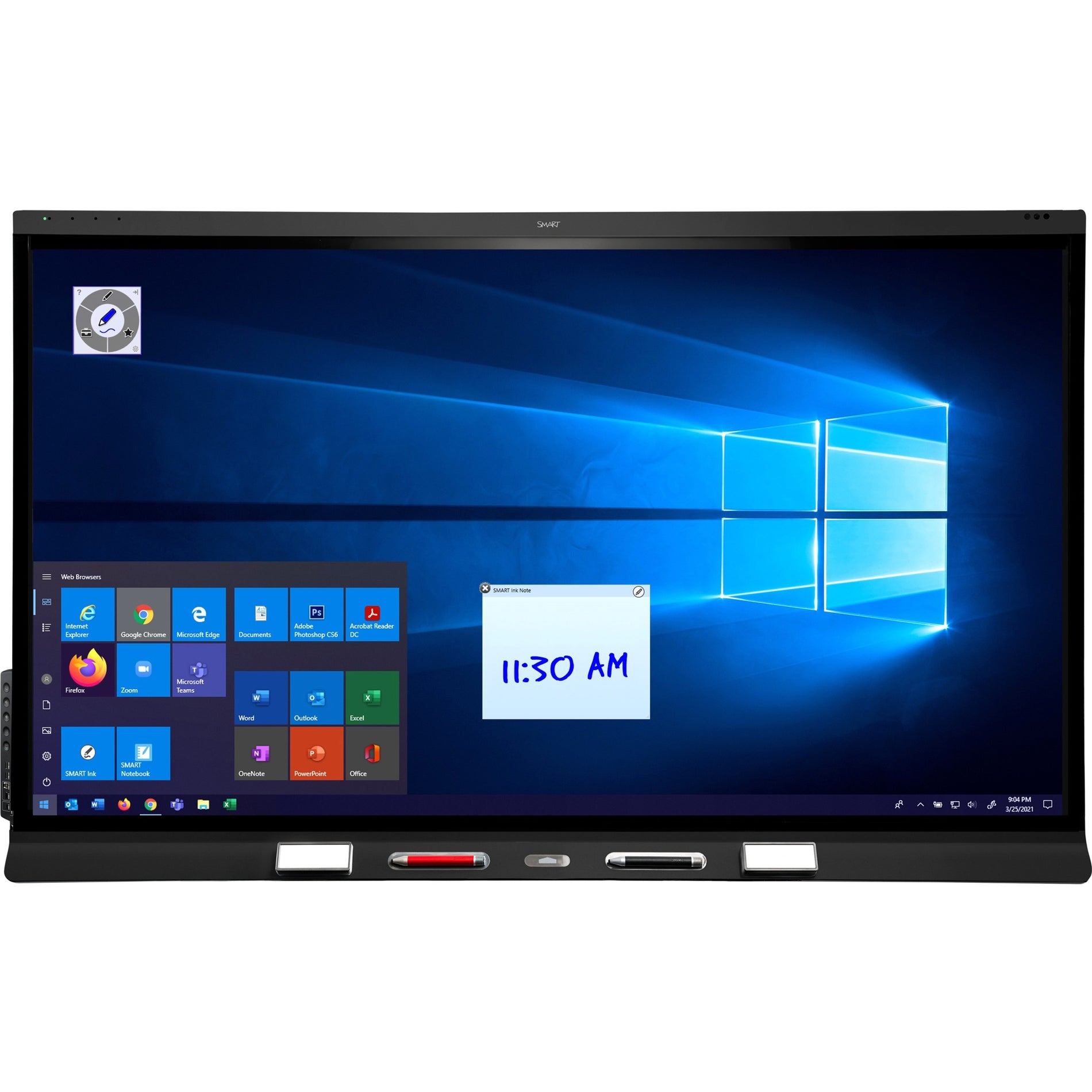 SMART Board SBID-6286S-V3-P 6086S-V3 Pro Interactive Display With IQ ...