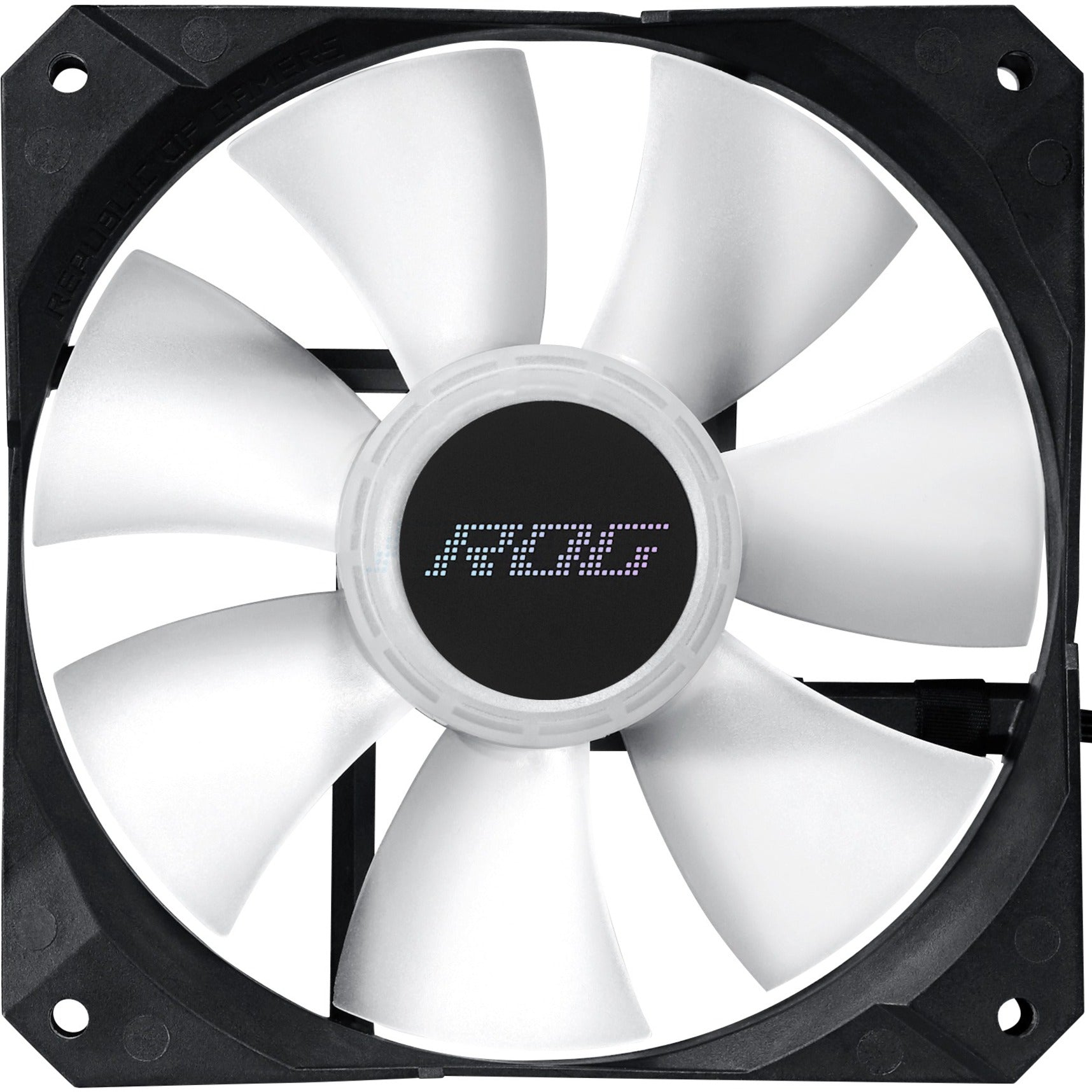 Asus ROG ROGSTRIXLCII240ARGB Strix LC II 240 ARGB Cooling Fan/Radiator/Water Block, Liquid Cooler, RGB LED, High Airflow, Low Noise