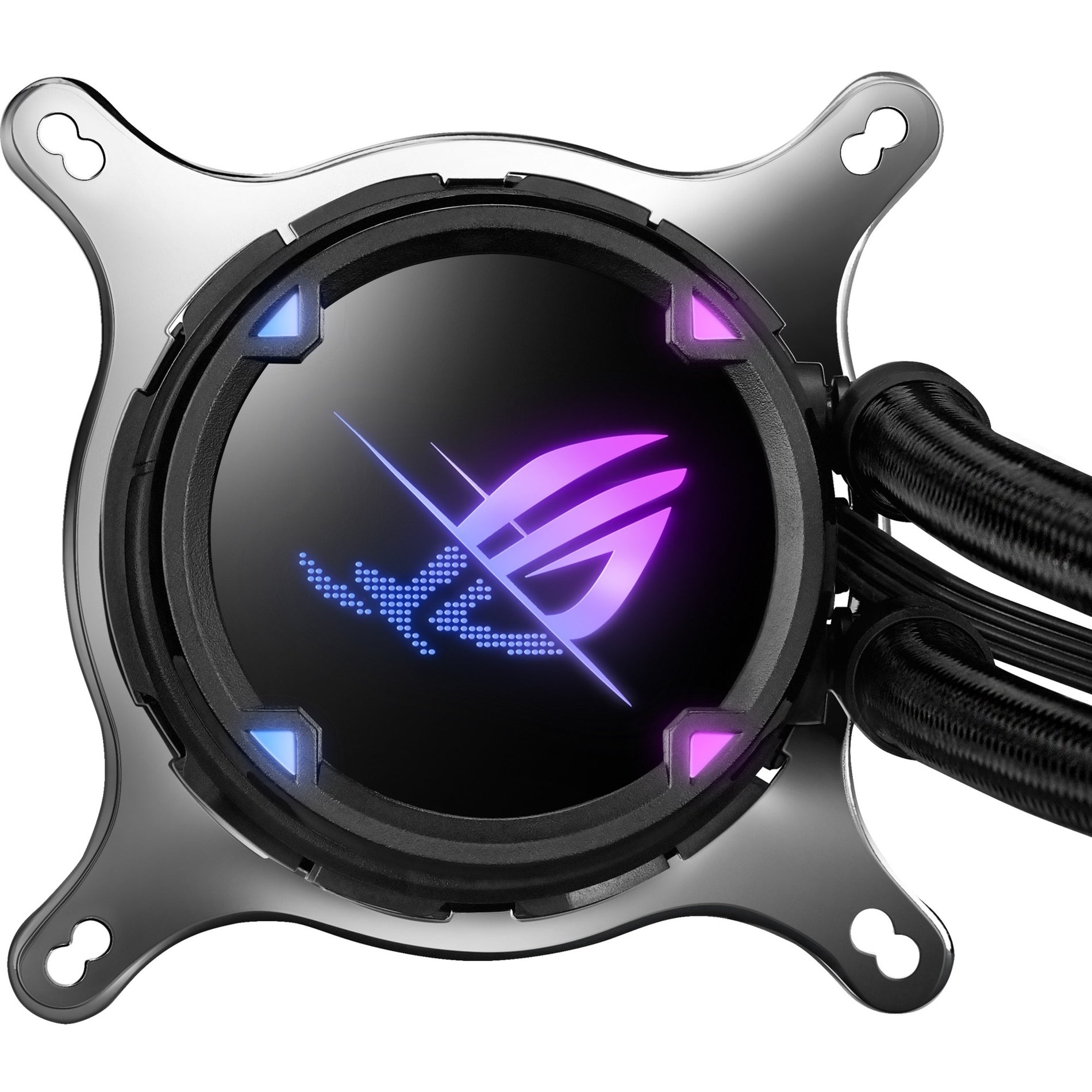 Asus ROG ROGSTRIXLCII240ARGB Strix LC II 240 ARGB Cooling Fan/Radiator/Water Block, Liquid Cooler, RGB LED, High Airflow, Low Noise