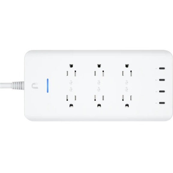 Ubiquiti USP-Strip-US SmartPower Strip (6 ports), 1250W, 120V AC, USB and AC Power Receptacles