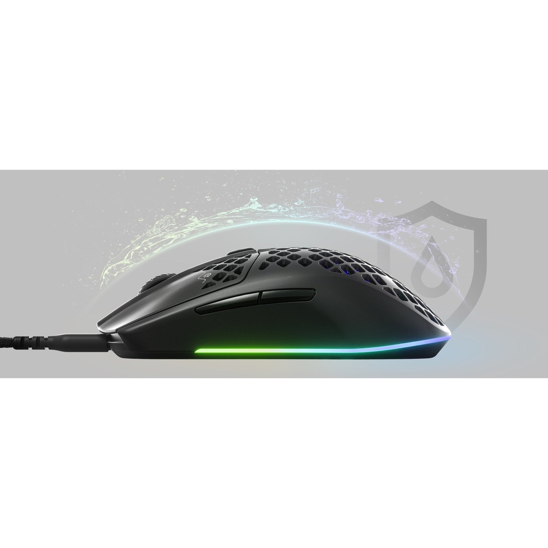 SteelSeries 62611 Aerox 3 Wireless 2022 Edition Gaming Mouse, Wireless, 18000 dpi, 2.4 GHz