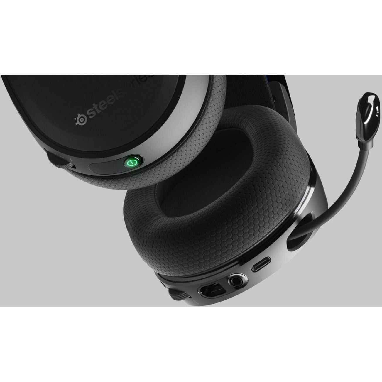 SteelSeries 61470 Arctis 7+ Gaming Headset Draadloos 7.1 Surround Sound Ruisonderdrukking Zwart