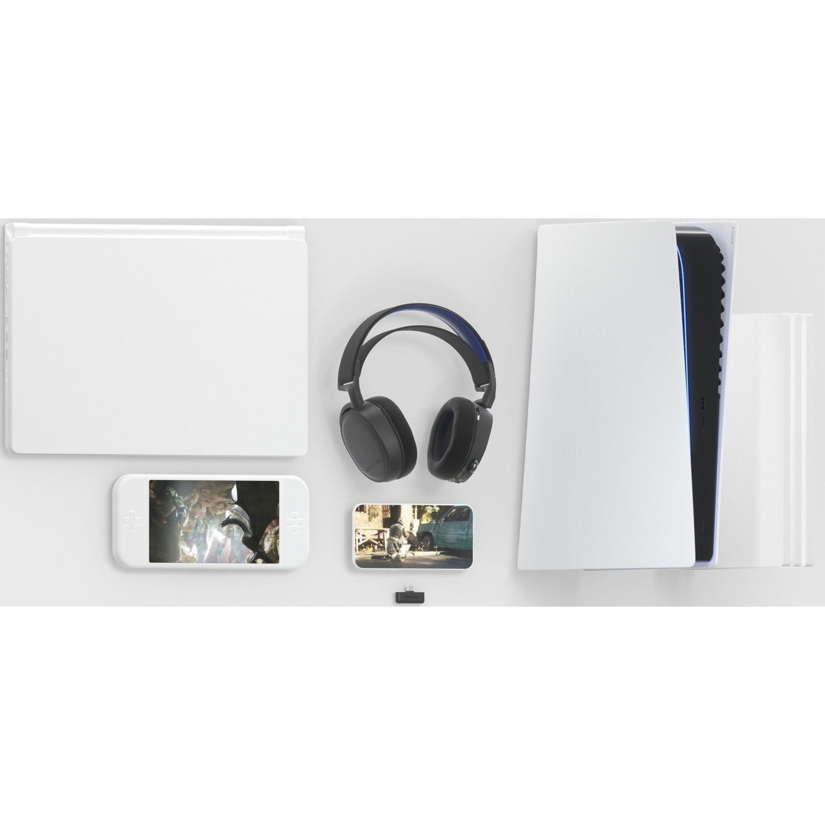 SteelSeries 61470 Arctis 7+ Gaming Headset Draadloos 7.1 Surround Sound Ruisonderdrukking Zwart