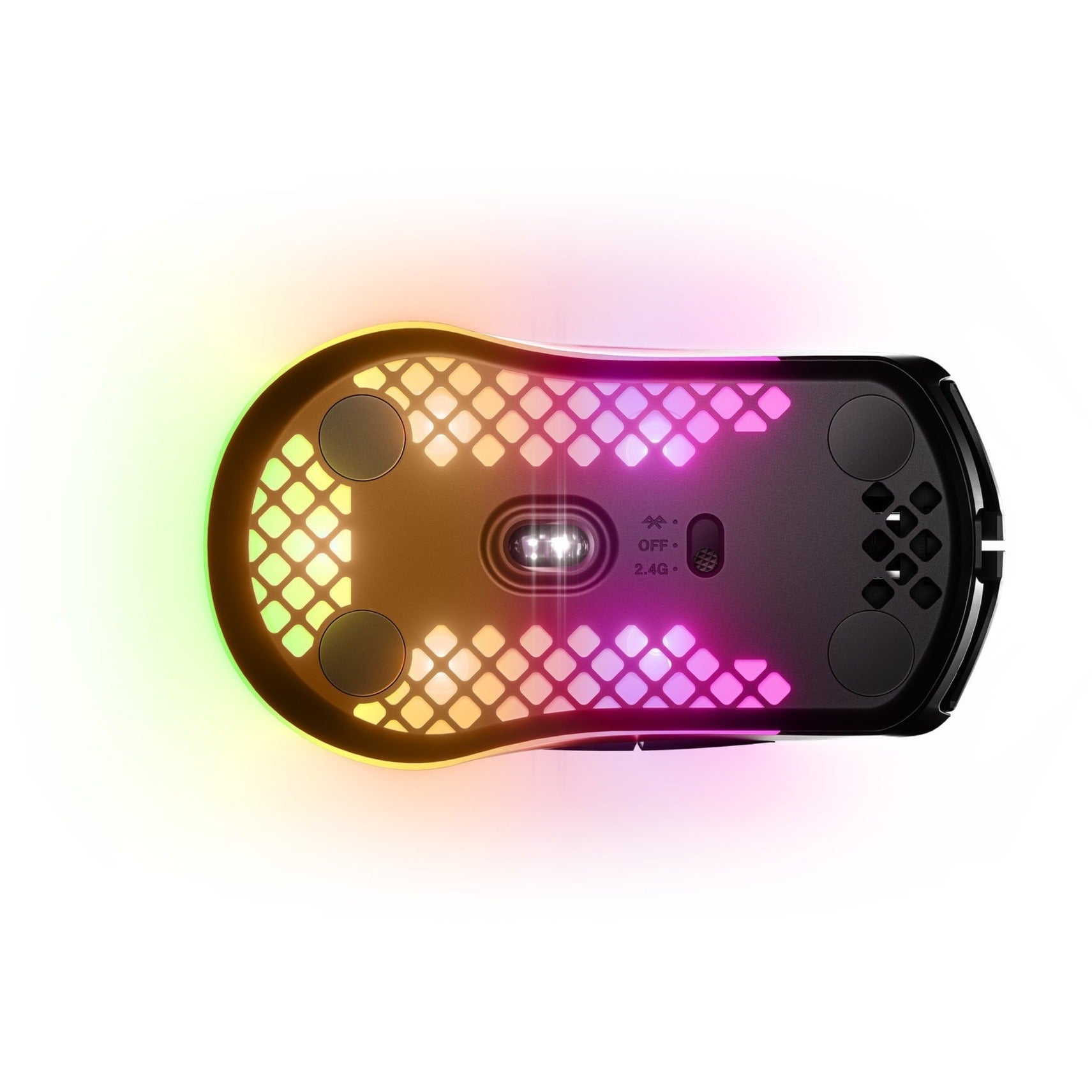SteelSeries: ستيل سيريس   Aerox 3: أيروكس ٣   Wireless: لاسلكي   Gaming Mouse: فأر الألعاب   Rechargeable: قابل لإعادة الشحن   18000 dpi: 18000 نقطة في البوصة   Bluetooth 5: بلوتوث ٥   USB Type C: منفذ USB نوع C