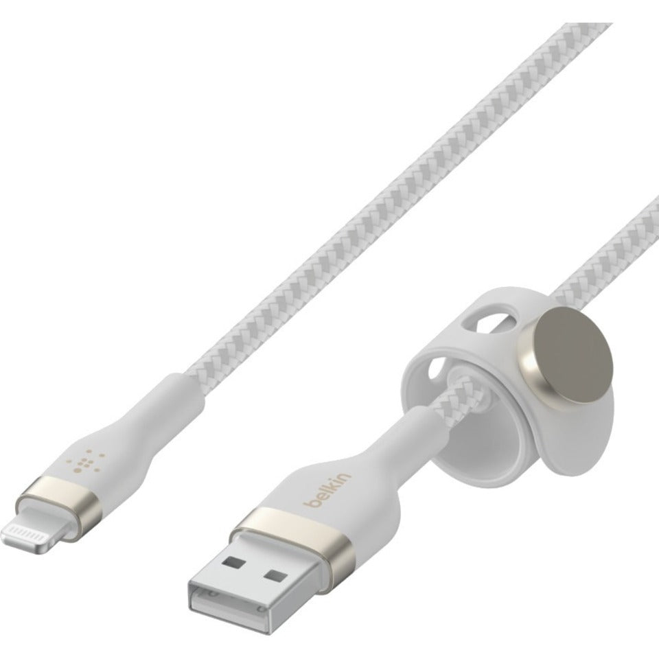 Belkin - Câble USB-A BOOST&uarr;CHARGE PRO Flex avec connecteur Lightning 984 pi Noir