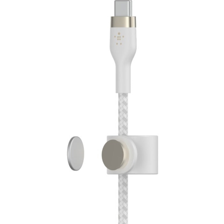 Belkin CAA011BT3MWH USB-C Kabel mit Lightning-Anschluss 984 ft Weiß MFI-zertifiziert Boost Charge Pro Flex