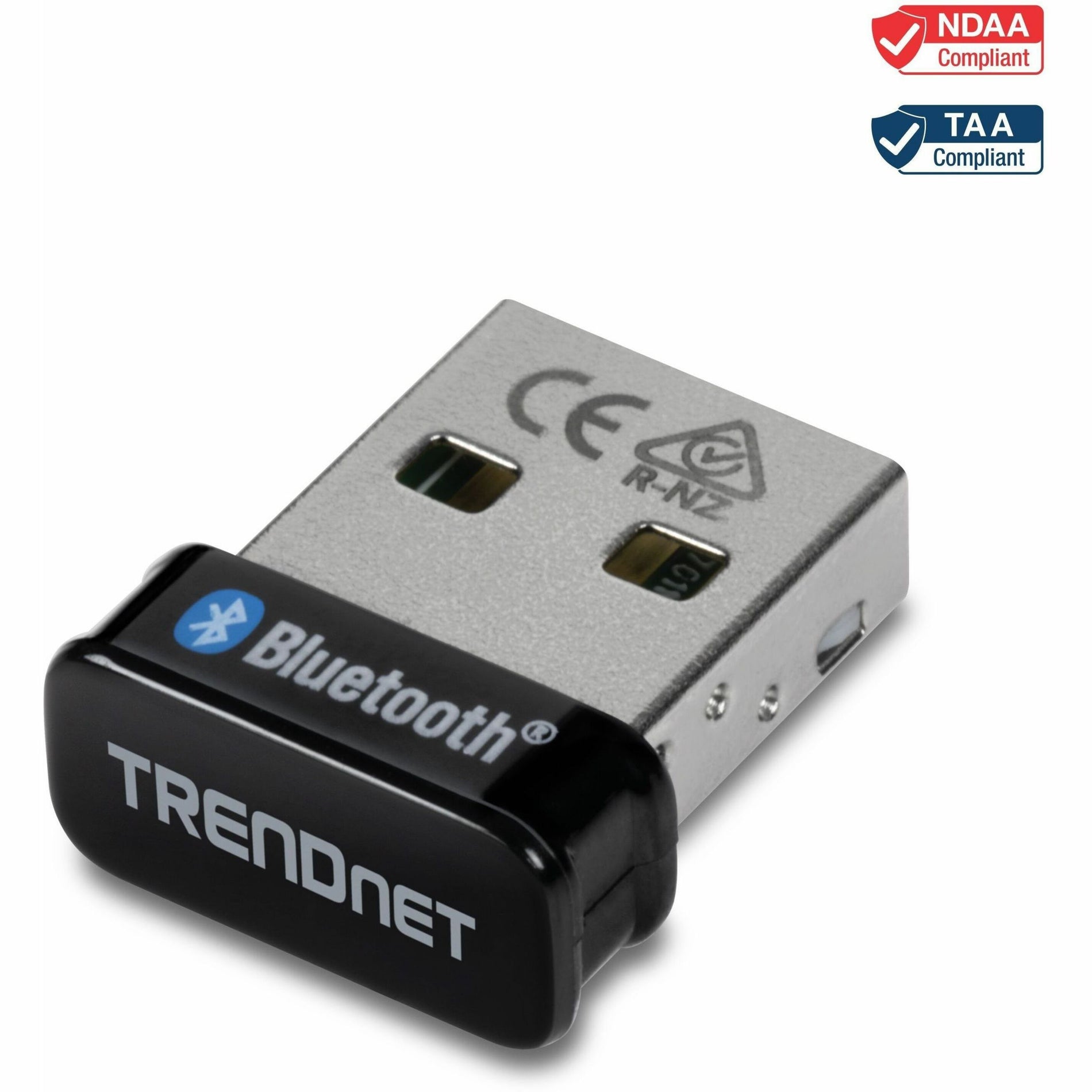 Adaptador USB Micro Bluetooth 5.0 TRENDnet TBW-110UB con BR/EDR/BLE NIC inalámbrica y adaptador