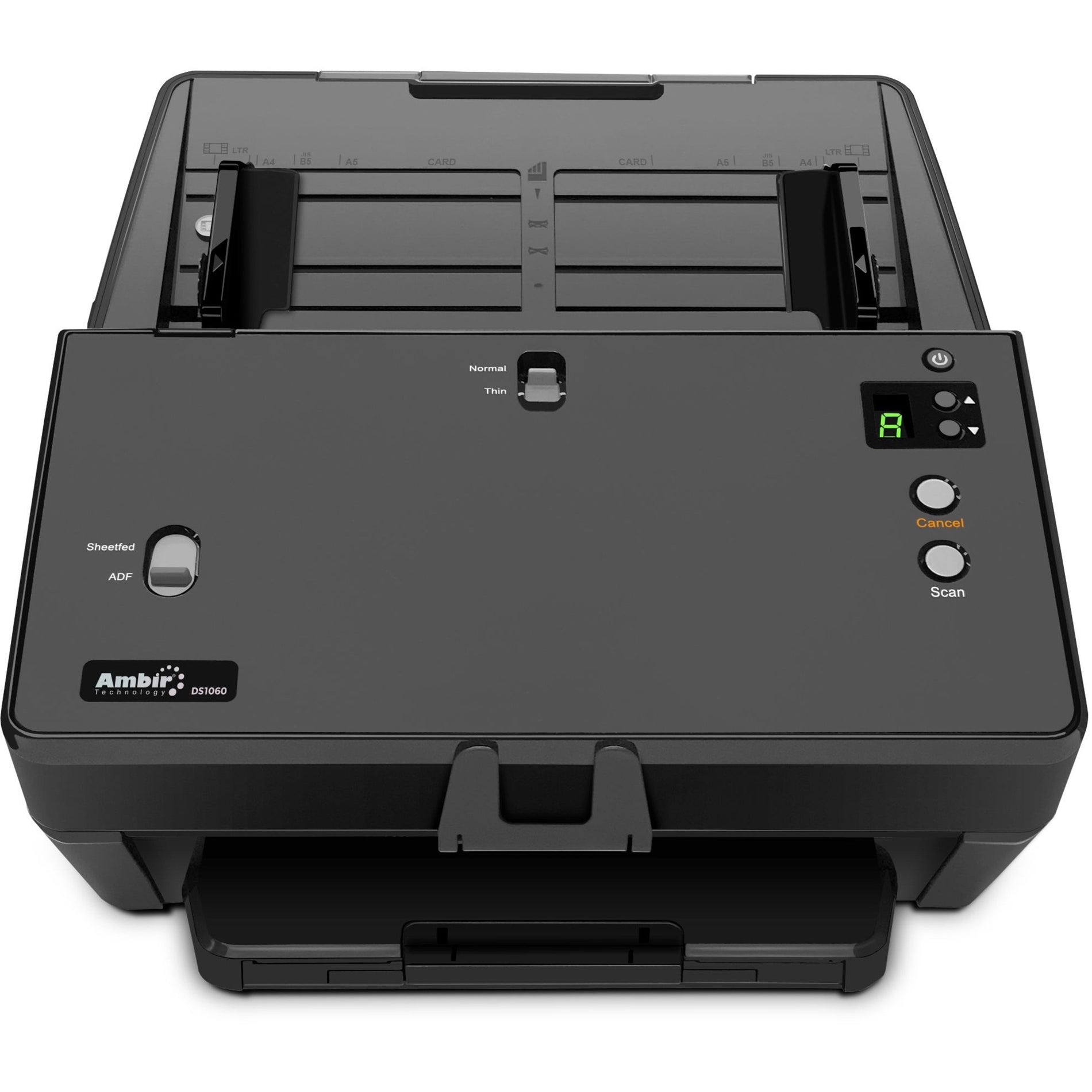 Ambir DS1060-AS nScan Hoge-snelheid Document Scanner 60PPM ADF en Paspoort Scanner