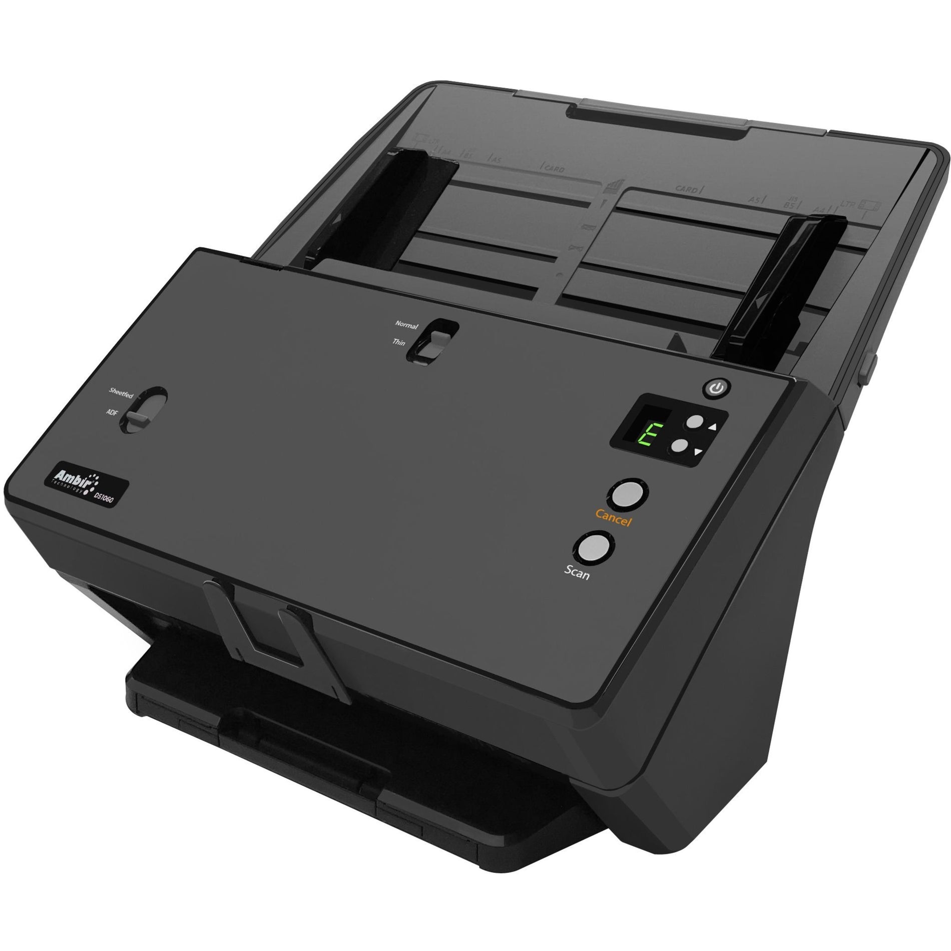 Ambir DS1060-AS nScan Hoge-snelheid Document Scanner 60PPM ADF en Paspoort Scanner