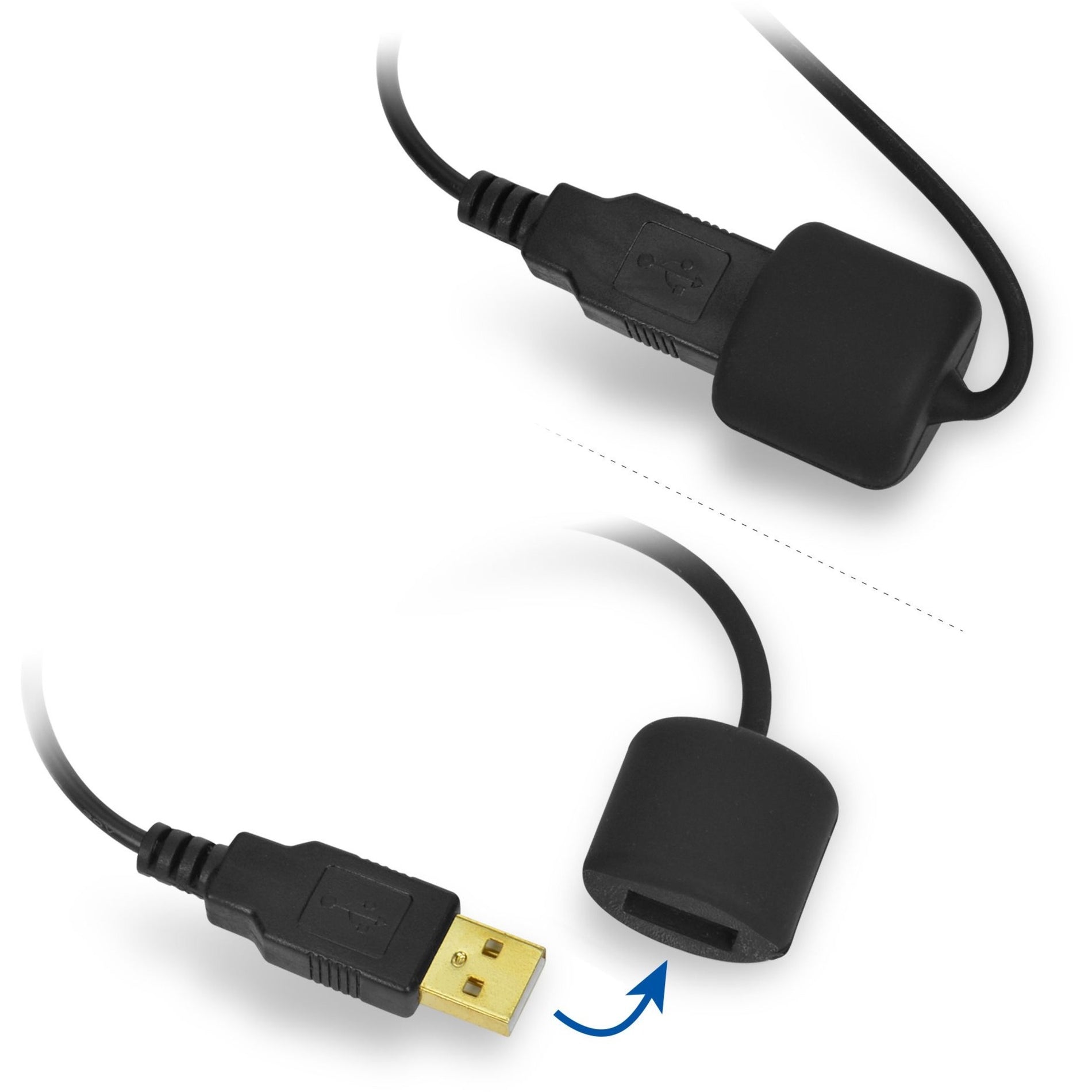 SIIG JK-US0S11-S1 เมาส์ USB เกรดอุตสาหกรรมกันน้ำและกันฝุ่นพร้อมปุ่มเลื่อนแบบปุ่ม ทนทาน 1000 dpi 5 ปุ่ม