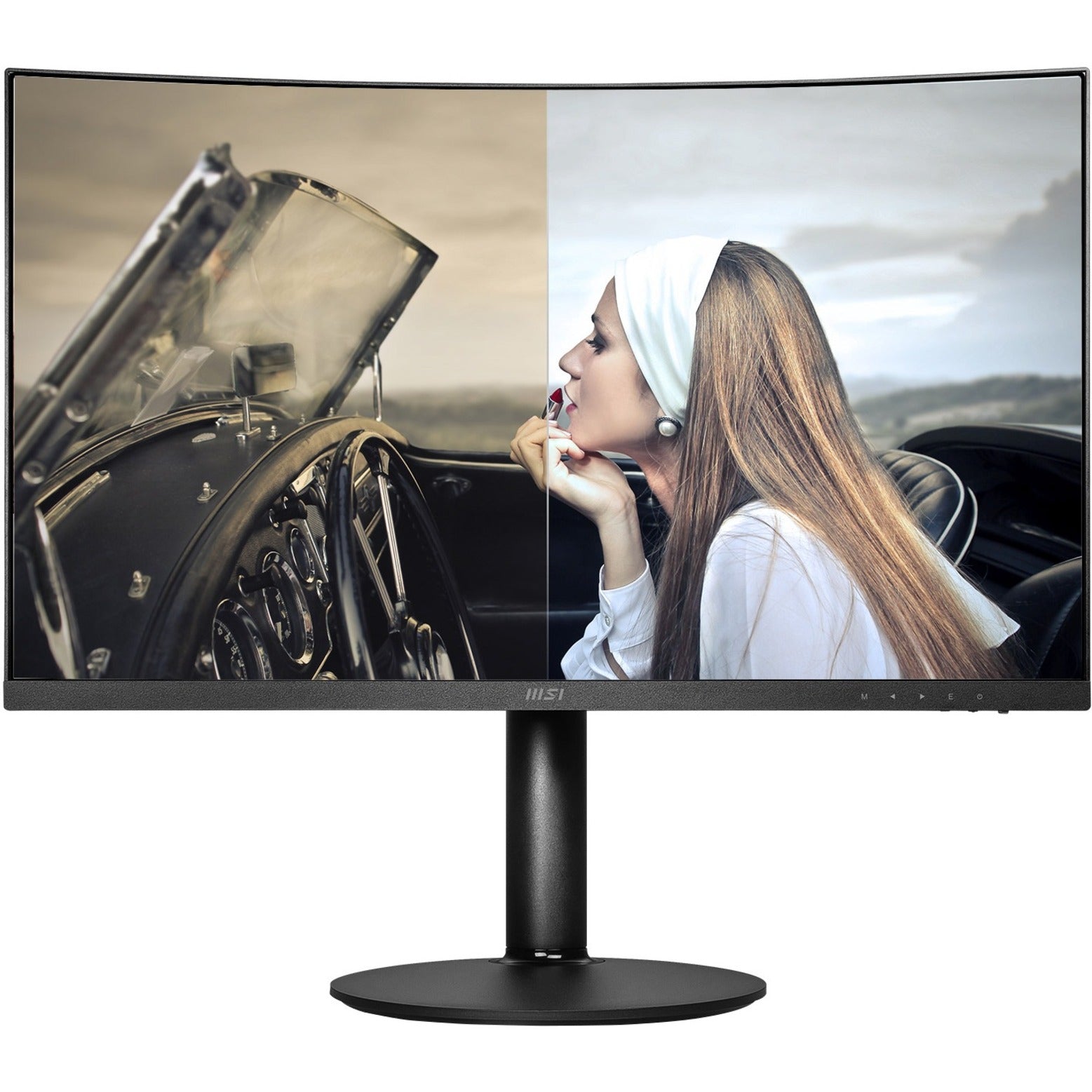 MSI MODERNMD271CP Modern MD271CP Widescreen LCD Monitor, 27, Full HD, Curved Screen, 75Hz Refresh Rate, Matte Black