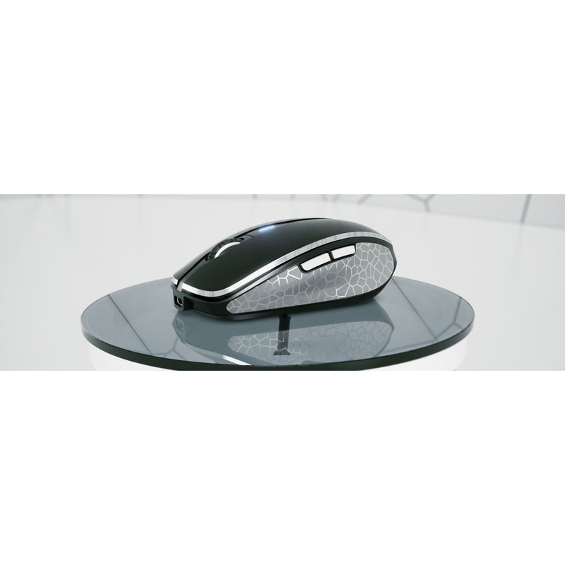 CHERRY MW 8C ADVANCED mouse positioned on glass surface showing reflection