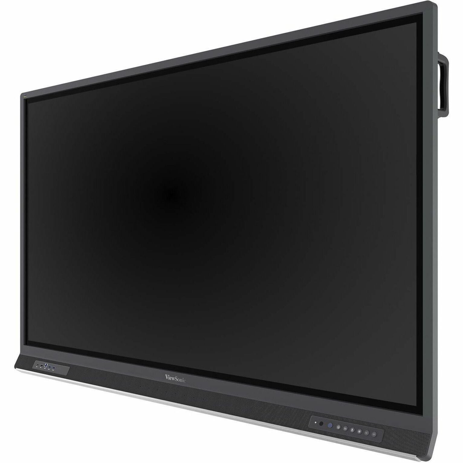 شاشة العرض التفاعلية ViewSonic IFP6552-1TAA ViewBoard، 65 بوصة، بدقة 4K UHD، شاشة تعمل باللمس، سطوع 350 نت، سماعات بقوة 45 واط