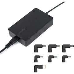 Cargador Universal para Portátiles Rocstor Y0PS90-B Premium 90W Compatible con Modelos Lenovo Dell y HP