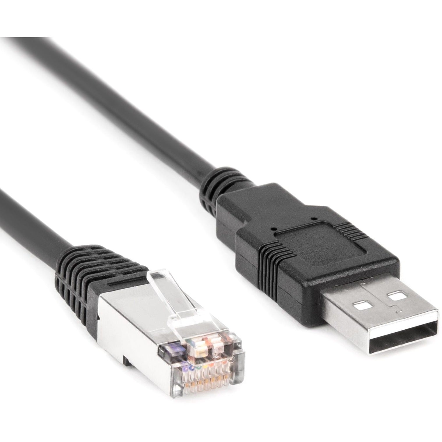 Rocstor Y10C280-B1 Premium Cisco USB Console Cable - USB Typ-A zu RJ45 Rollover-Kabel 6ft 2-Jahres-Garantie