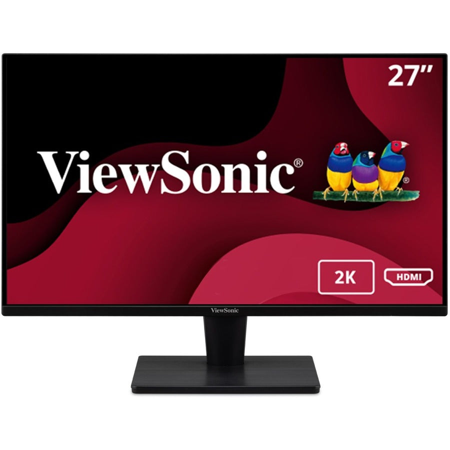 ViewSonic VA2715-2K-MHD 27 2K Monitor, QHD 2560 x 1440, HDMI DP, Built-in Speakers, Adaptive Sync/FreeSync