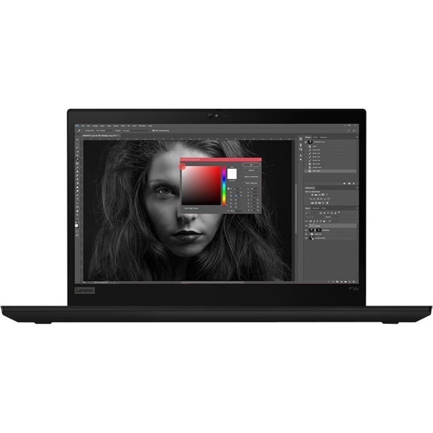 Lenovo 20VX00FTUS ThinkPad P14s Gen 2 14" Mobile Workstation, Core i7, 16GB RAM, 512GB SSD, Windows 11 Pro