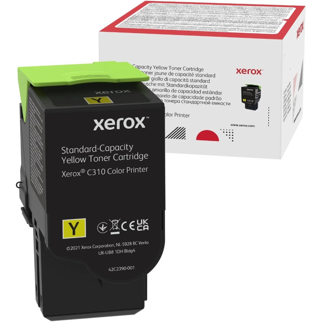 Xerox 006R04359 Toner Cartridge, Yellow - Standard Yield, 2000 Pages