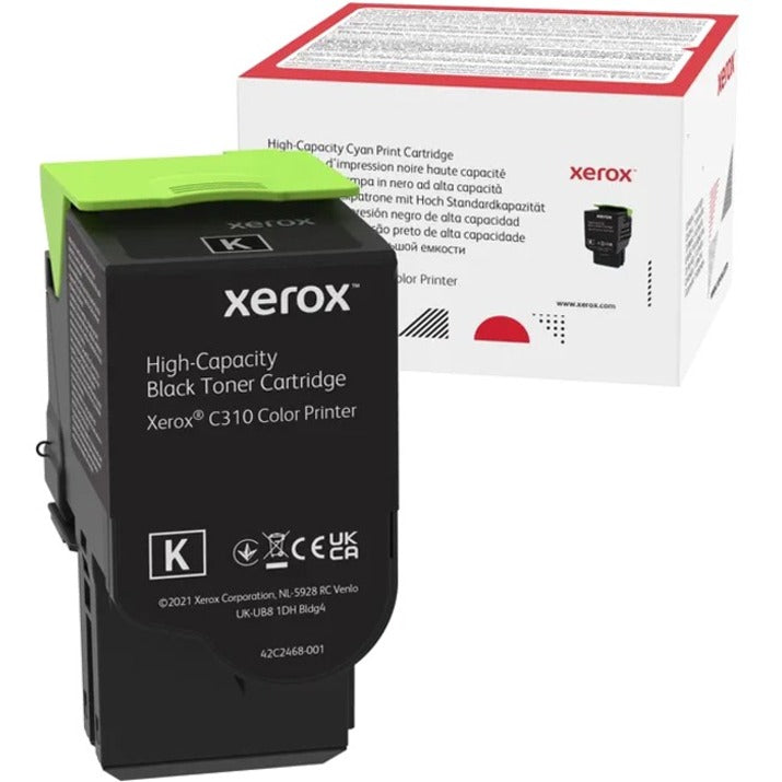 Xerox 006R04364 high-capacity black toner cartridge and retail packaging for C310 Color Printer