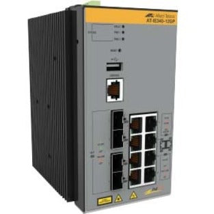 Allied Telesis AT-IE340-12GP-980 IE340-20GP Layer 3 Switch 8 Port Gigabit Ethernet PoE+ 4 Port Gigabit Ethernet Expansion Slot 240W PoE Budget 