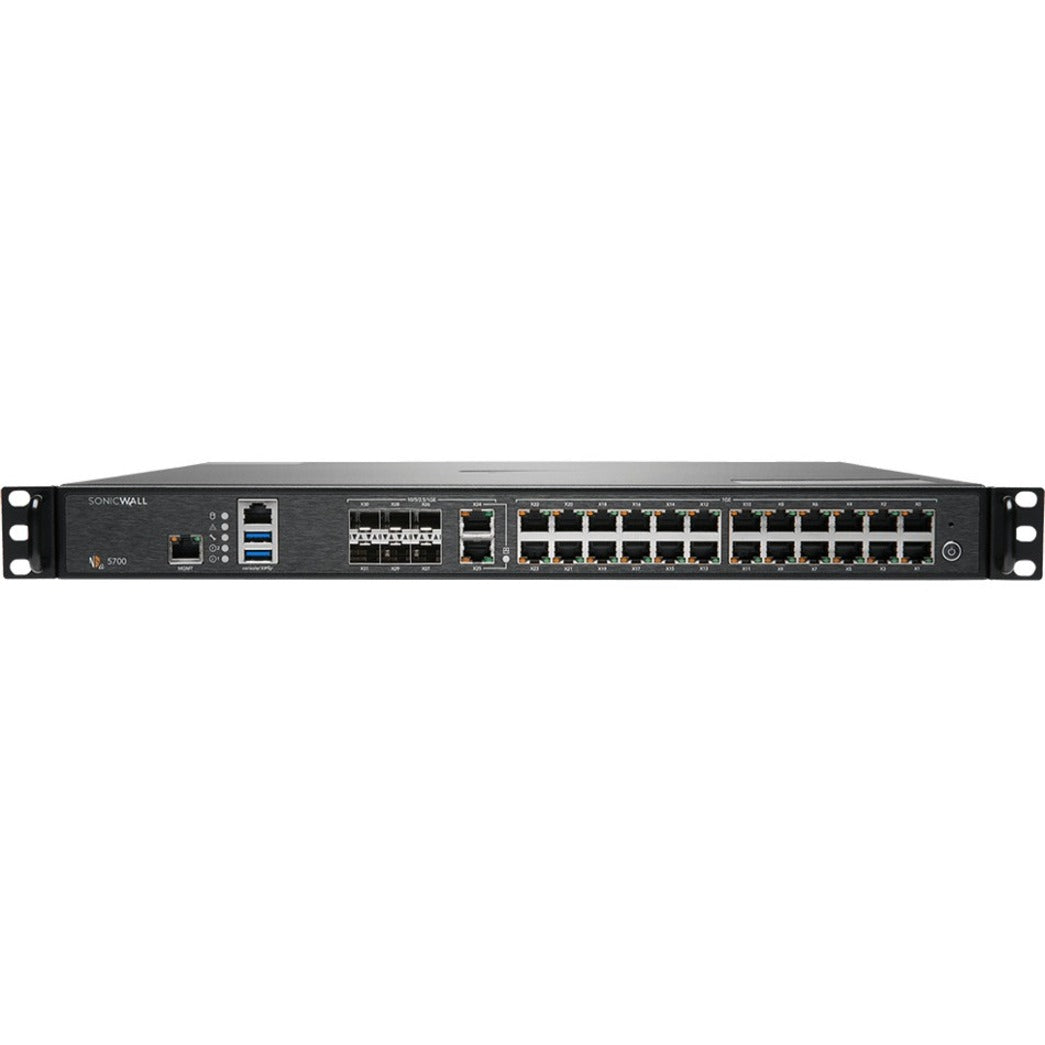 SonicWall 02-SSC-3919 NSa 5700 Network Security/Firewall Appliance, Intrusion Prevention, 10 Gigabit Ethernet