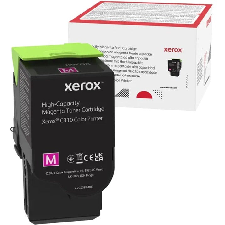 Xerox 006R04366 high-capacity magenta toner cartridge with retail packaging for C310 Color Printer