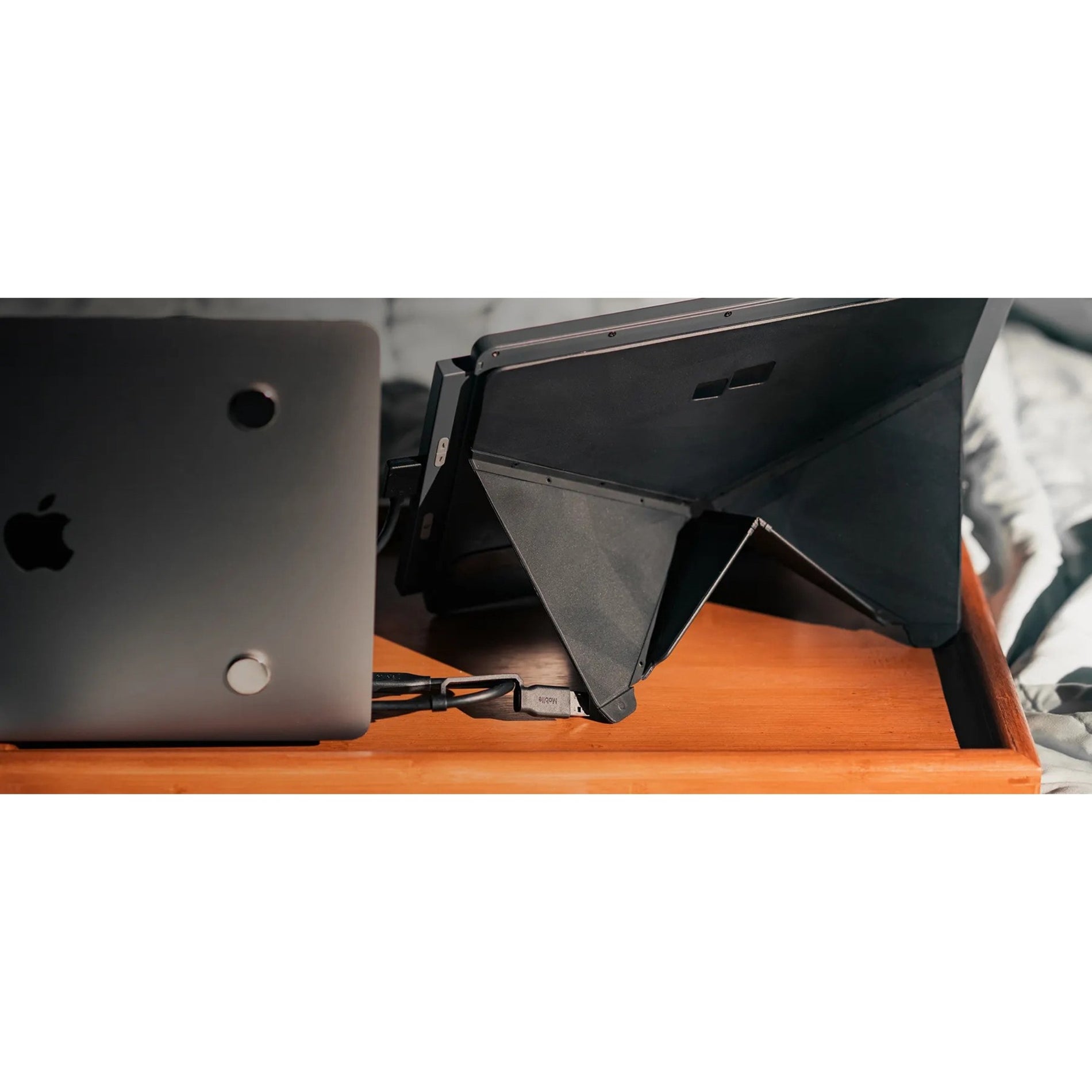 Mobile Pixels 103-1002P01 Origami Kickstand - 9.3" Height, Adjustable, Magnetic, Foldable Monitor Stand