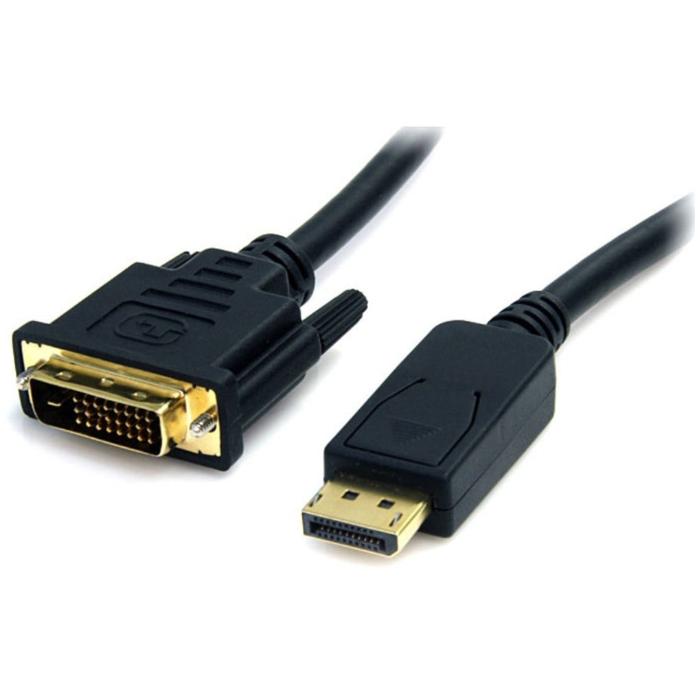 4XEM 4XDPMDVIM3FT Høykvalitets DisplayPort til DVI Adapterkabel Plug & Spill Speilvisningsmodus