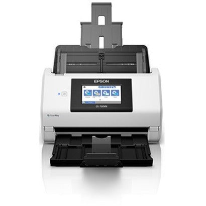 Front view of Epson DS-790WN showing paper feed system-alternate-image8