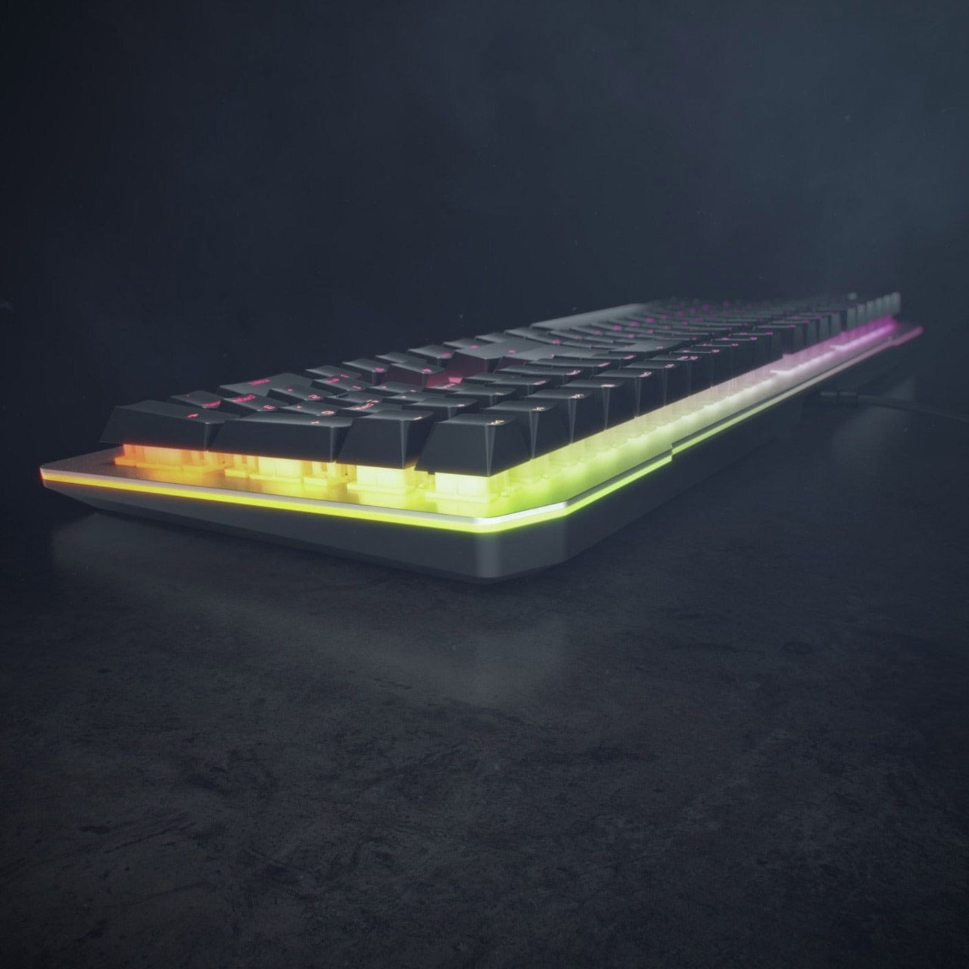 CHERRY G8B-26000LYAEU-2 MV 3.0 Mechanical Gaming Keyboard with CHERRY Viola Switches, RGB Backlight, Anti-ghosting