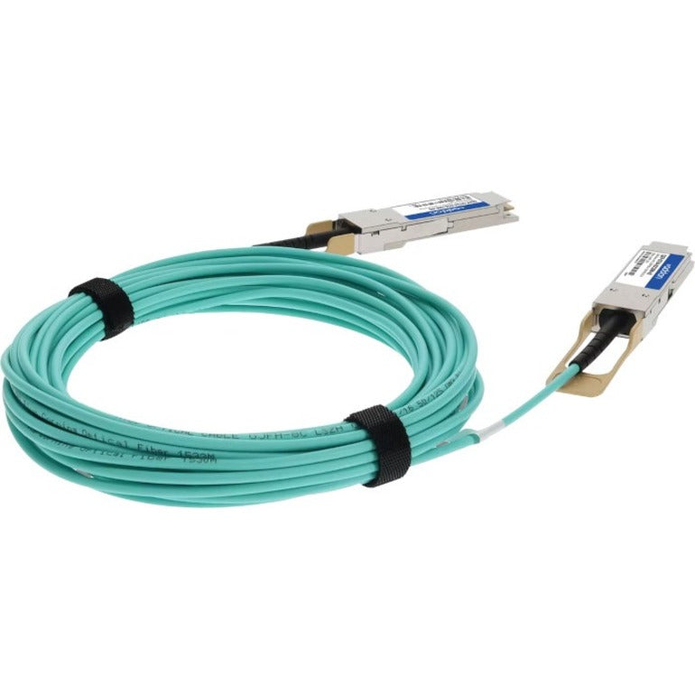 AddOn QSFP-OTU4-AOC10M-AO Fiber Optic Network Cable, 32.81 ft, 112 Gbit/s
