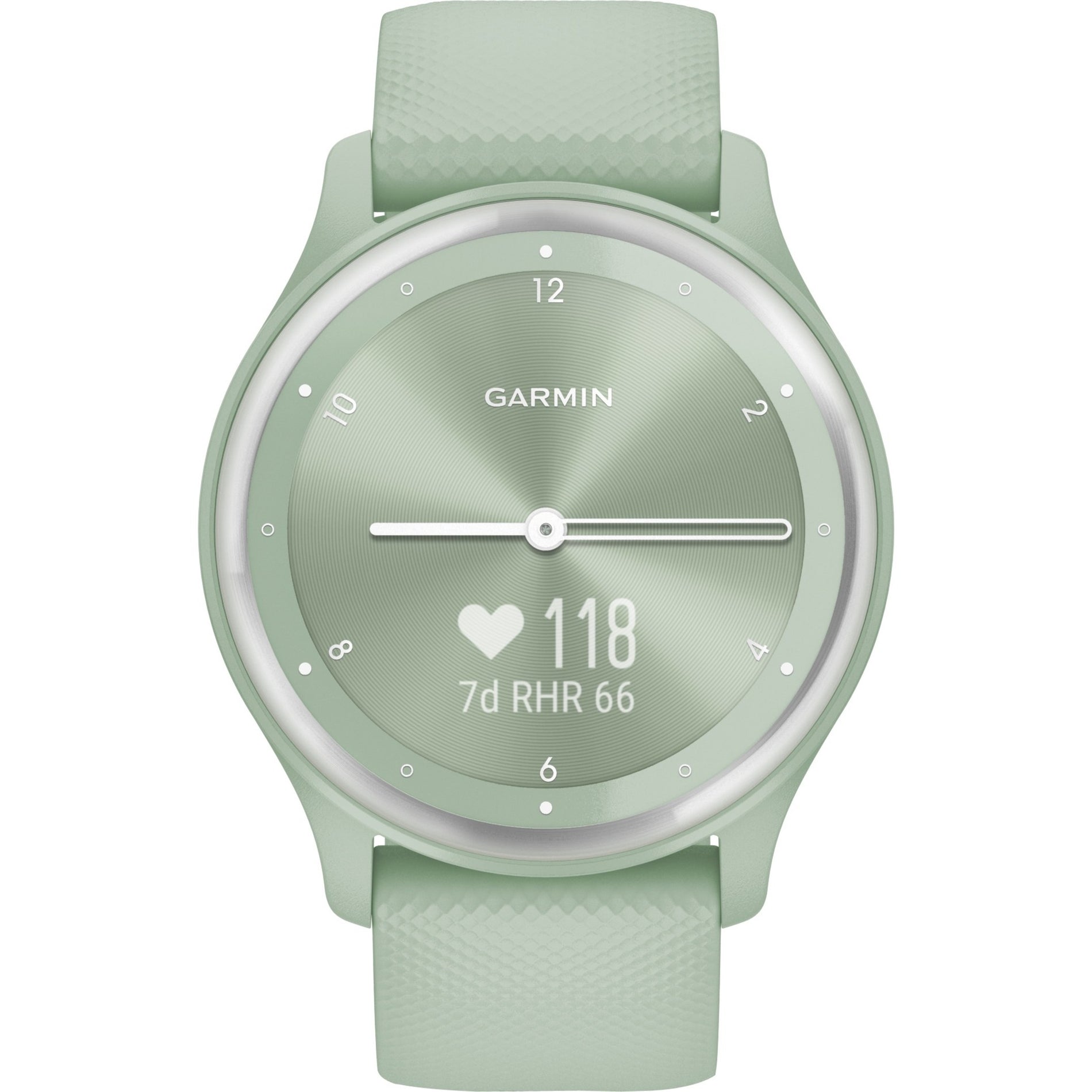 Garmin 010-02566-03 v&iacute;vomove Sport Smart Watch, Water Resistant, OLED Display, 120 Hour Battery, Cool Mint